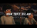 mon toke dilam মন তোকে দিলাম ❤️🥀 lofi song ✨ slowed and reverb song..