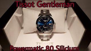 Unboxing Tissot gentleman powermatic 80 silicium