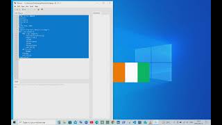 irish flag using python