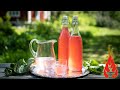 The rhubarb lemonade