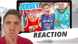 Jesser Insane Basketball Jersey Collection (Basketball Player Reacts)