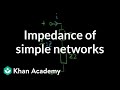 Impedance of simple networks