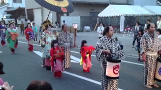 2012 第25回きつきお城まつり 花魁道中前篇