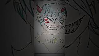 devil drawing #shortsvideo #viral #art #drawing #artdrawing 😍😘