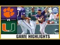 Clemson vs. Miami Game Highlight | 2024 ACC Championship (Pool Play)