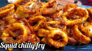 Goan Squids Chilly Fry recipe | Squid Chilly Fry with Rechado Masala | Chef Pinto