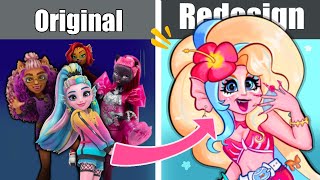 REDESIGNING G3 MONSTER HIGH! (Catty Noir, Lagoona Blue, and more!)