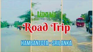 Road Trip | Rainy day-Hambantota | Srilanka | Travel with us  2023 @Olyaoliy