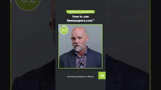 How to Use Newspapers.com™ | #Shorts | Ancestry®