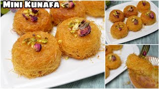 Mini Kunafa Recipe | Kunafa Recipe | Arabian Dessert Recipe | Kunafa | Quick Dessert | By Food Mania