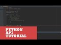 How to Create your First API with Python and Flask! - Python API Tutorial Part 1