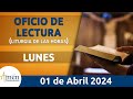 Oficio de Lectura de hoy Lunes 01 Abril 2024 l Padre Carlos Yepes l Católica l Dios