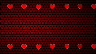 4K - Heart - simply red - 1 Hour - loop