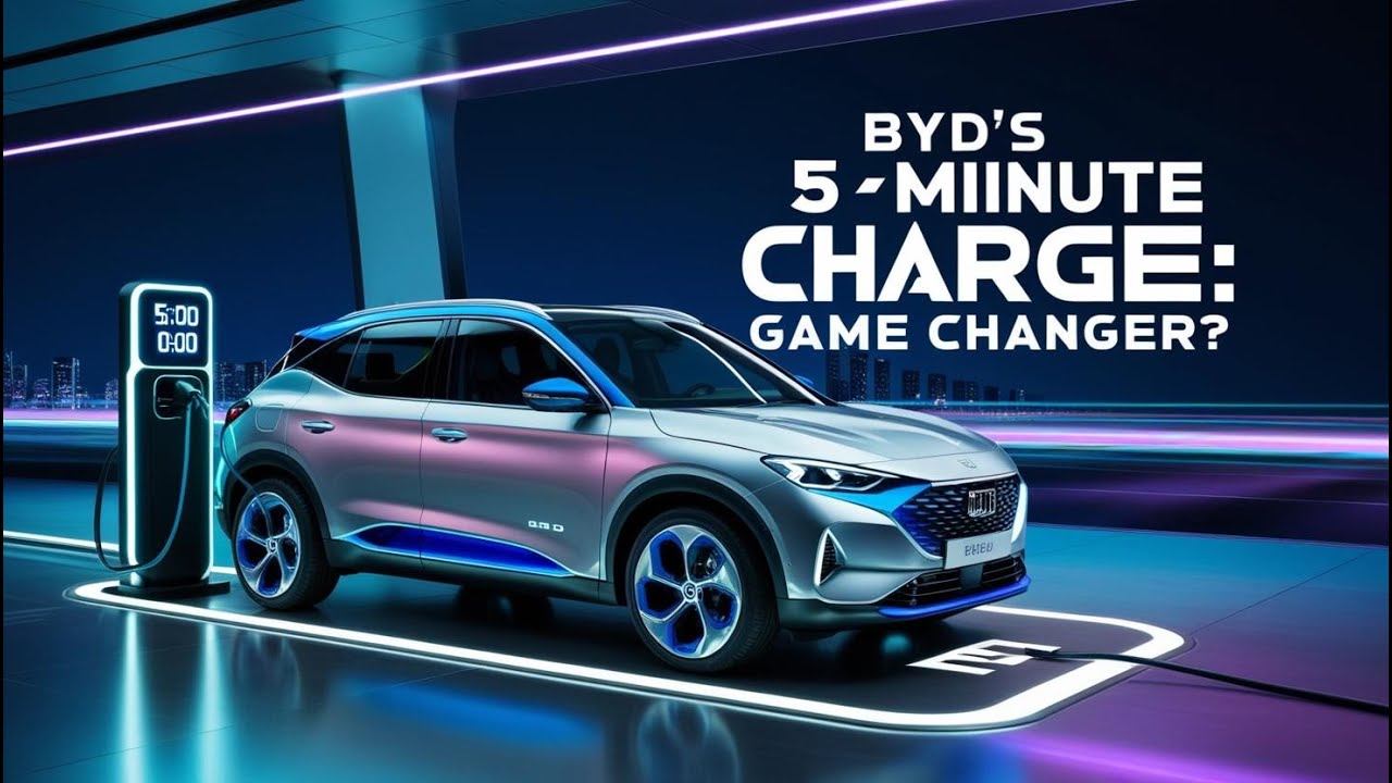 Byd S 5 Minute Charge Game Changer For Ev Adoption Youtube