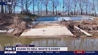 White’s Ferry owner wants to sell to Montgomery County | FOX 5 DC