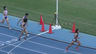 女子4x400mR　予選-3　W4x400mR Qualify-3　第96回関東陸上競技選手権大会　2023.8.19　4K_ultraHD