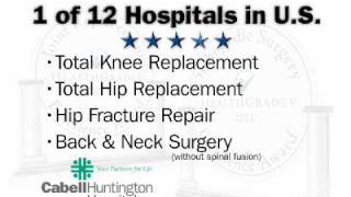 2011 HealthGrades Orthopedic and Joint Replacement Excellence - Cabell Huntington Hospital