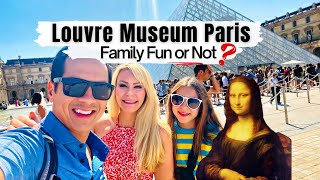 Paris with Kids | The Louvre Museum | American Travel Family Vlog