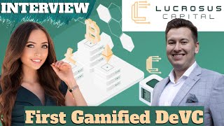 Lucrosus Capital First Gamified DeVC! Interview with Piotr Barbachowski. $LUCA token sale is live