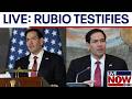 WATCH LIVE: Rubio testifies before House panel amid Iran war