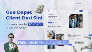 Cuman Butuh 20 MENIT buat bikin WEBSITE dari NOL sampe ONLINE.