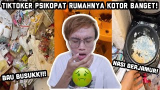 TIKTOKER GILA INI RUMAHNYA PENUH SAMPAH!!! DIA MASAK MAKANAN BUSUKK...