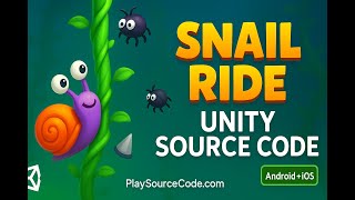 Snail Ride – Unity Source Code | Endless Climber Game uy & Reskin at Playsourcecode.com