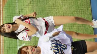 190720 Lamigo桃猿 辣年糕趴 桃猿最強 Lotte Giants Cheerleader 박기량 안지현 Cam