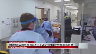 Escambia County 911, EMS tied up with unnecessary COVID-related calls, officials say