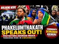 BREAKING: Phakelumthakath Protesters Address Media in eMnambithi | Community Voices Heard