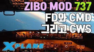 하나부터 열까지! 펀타의 지보 737 | 13편 MCP의 기초! FD와 CMD 그리고 CWS | ZIBO MOD 737