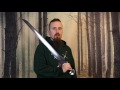 my first impression of the albion berserkr single edged viking sword