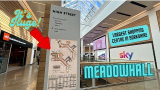 “Inside” Meadowhall, Sheffield - Yorkshire’s BIGGEST Shopping Centre (Walking Tour + Drone Views)