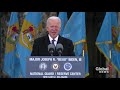 joe biden gets emotional remembering late son beau on eve of inauguration