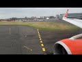 easyjet a320 g ezwx takeoff newcastle