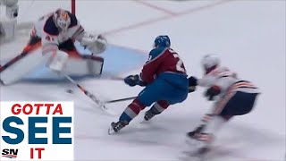 GOTTA SEE IT: Nathan MacKinnon Blows By Darnell Nurse Before Chipping Puck Five-Hole To Score