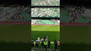 Isco aclamado antes de la entrevista en TV y responde a los aficionados!! Betis-Osasuna.29-10-23