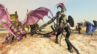3 Strongest Bosses of Khorne, Slaanesh, Daemons of Chaos Tournament - Total War Warhammer 3