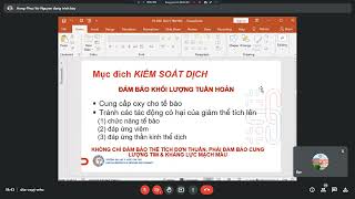 Những loại dịch truyền dùng trong GMHS (Gây mê CTUMP)