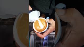 Swan  latte art #coffee #latteartbasic #baristalife  #trending #shortvideo #latteart #music  #nepal