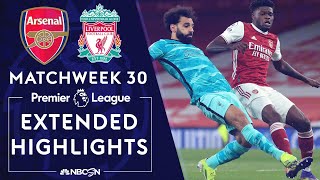 Arsenal v. Liverpool | PREMIER LEAGUE HIGHLIGHTS | 4/3/2021 | NBC Sports