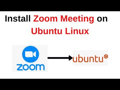 How to Install Zoom meeting application on Ubuntu Linux | How to Install zoom on Linux | 2024 Update