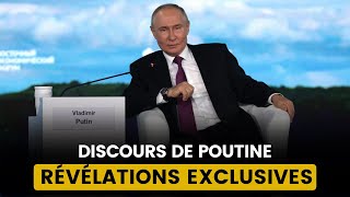 POUTINE RÉVÈLE SON PLAN POUR L'AVENIR DE LA RUSSIE