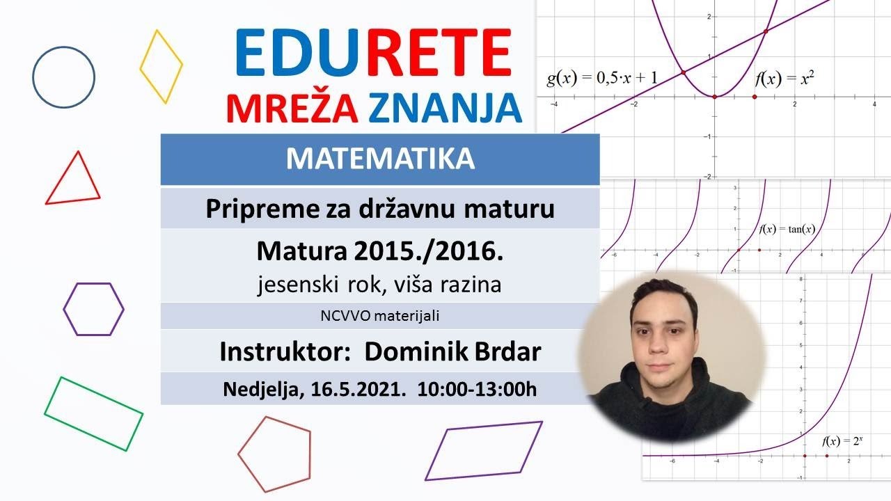 Pripreme Za Državnu Maturu - Matematika Viša Razina 2015./2016 ...