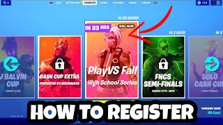 How To REGISTER For PLAYVS FALL HIGH SCHOOL SERIES (FULL EXPLINATION)