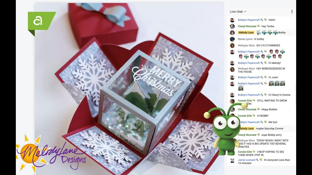 Cricut Merry Christmas Exploding Box Youtube