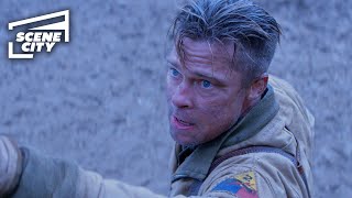 Fury: You Done Much Killing? (BRAD PITT HD CLIP) | With Captions