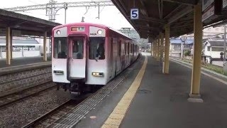 近鉄南大阪線 6620系吉野線100周年ラッピング車！ あべの橋駅