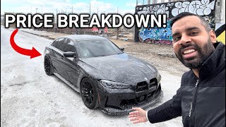 HOW MUCH I PAID for my BMW G80 M3 Comp?!