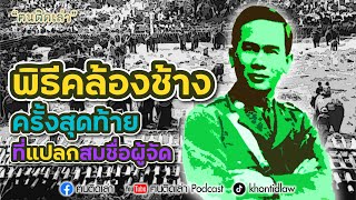 ฅนติดเล่า Podcast ตอน พิธีคล้องช้างครั้งสุดท้าย ที่แปลกสมชื่อผู้จัด